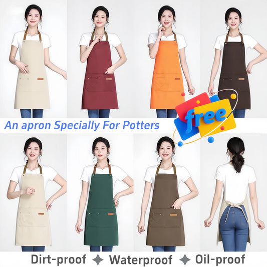 Free! An Apron Specially For Potters