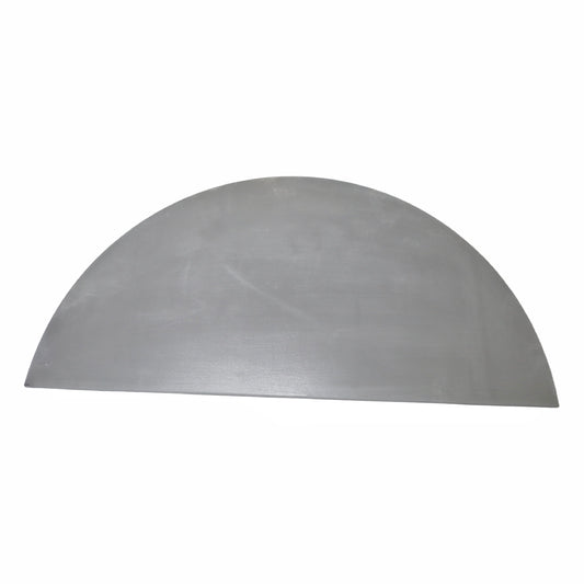 25″ x 12.5″ x 5/16″ Half Round Advanced Ceramics Kiln Shelf